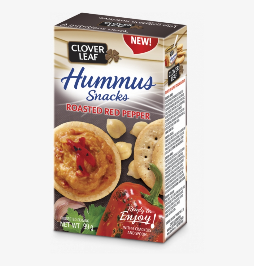 Clover Leaf's Hummus Snacks - Clover Leaf Hummus, transparent png download