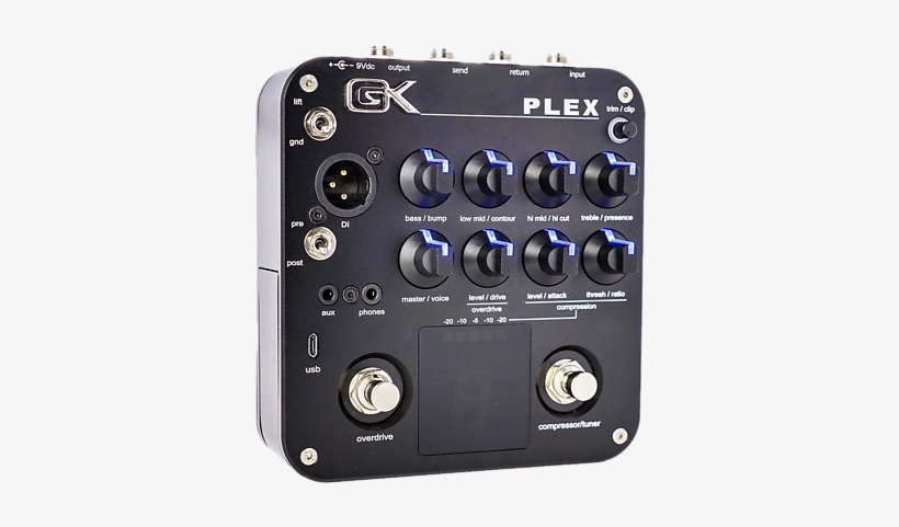 Gallien-krueger Plex Preamp Pedal - Gk Plex Bass Preamp, transparent png download