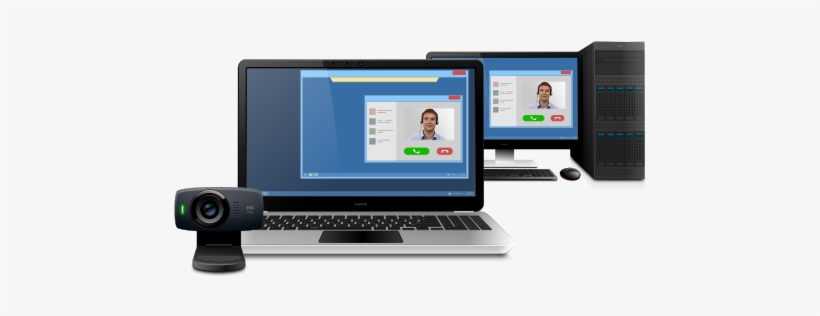 Webcam In Remote Desktop - Webcam On Desktop, transparent png download