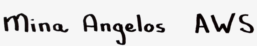 Mina Angelos Aws Logo - Logo, transparent png download