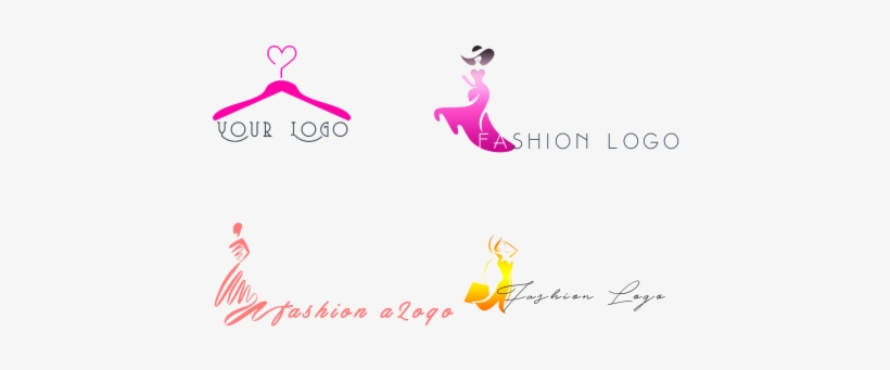 Fashion Clothing Logo Template - Fashion Woman Logo Psd, transparent png download
