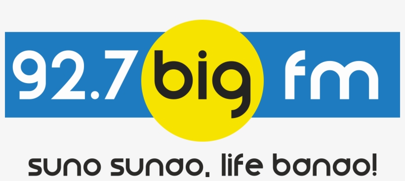 7 Bigfm Logo - 92.7 Big Fm Logo, transparent png download