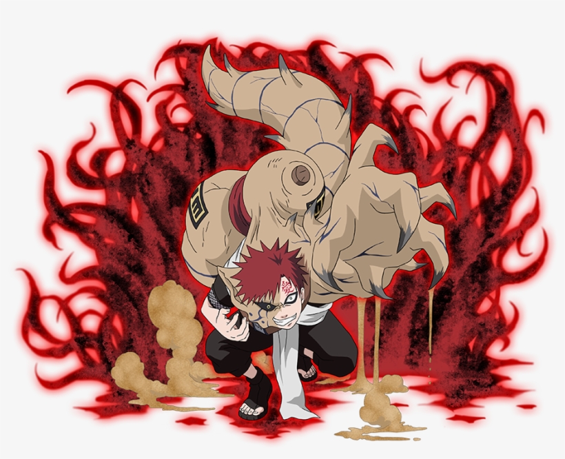 Gaara - Shukaku, transparent png download