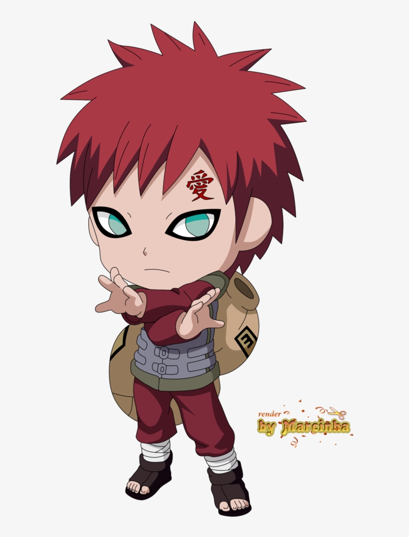 Chibi Gaara The Last By Marcinha20 On Deviantart - Gaara Chibi, transparent png download