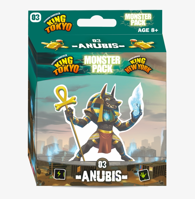 Monster Pack - Anubis - King Of Tokyo Monster Pack, transparent png download
