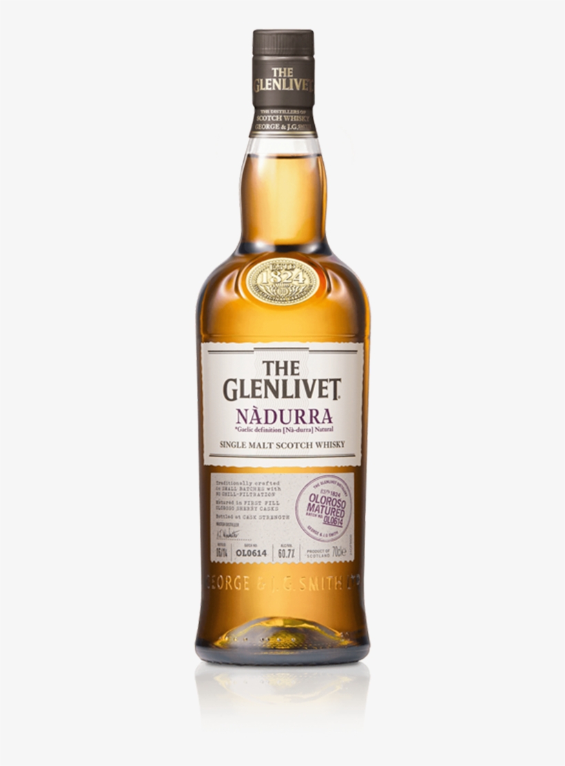 Explore - Glenlivet Nadurra Oloroso Cask Whisky 700ml, transparent png download