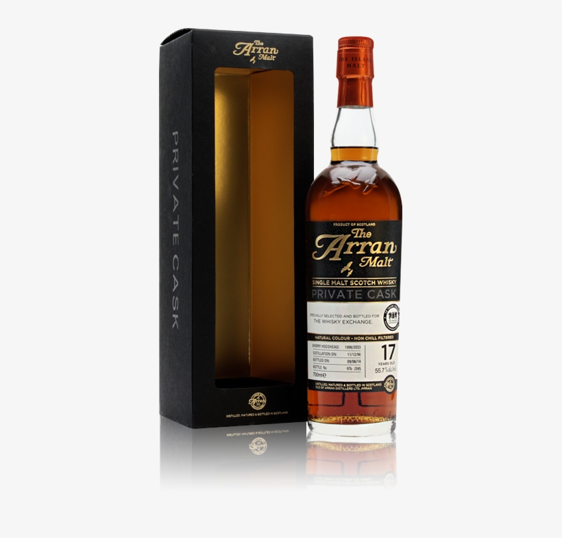 Arran 1996 17 Year Old With Box - Arran 2000 / Bourbon Cask / Twe Exclusive Island Whisky, transparent png download