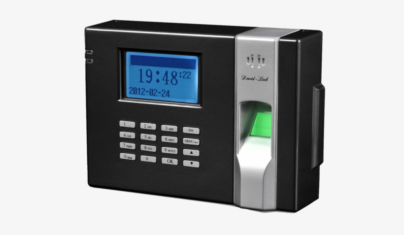 Biometric Attendance System Png Clipart - David-link W-988p Biometric And Proximity Time And, transparent png download