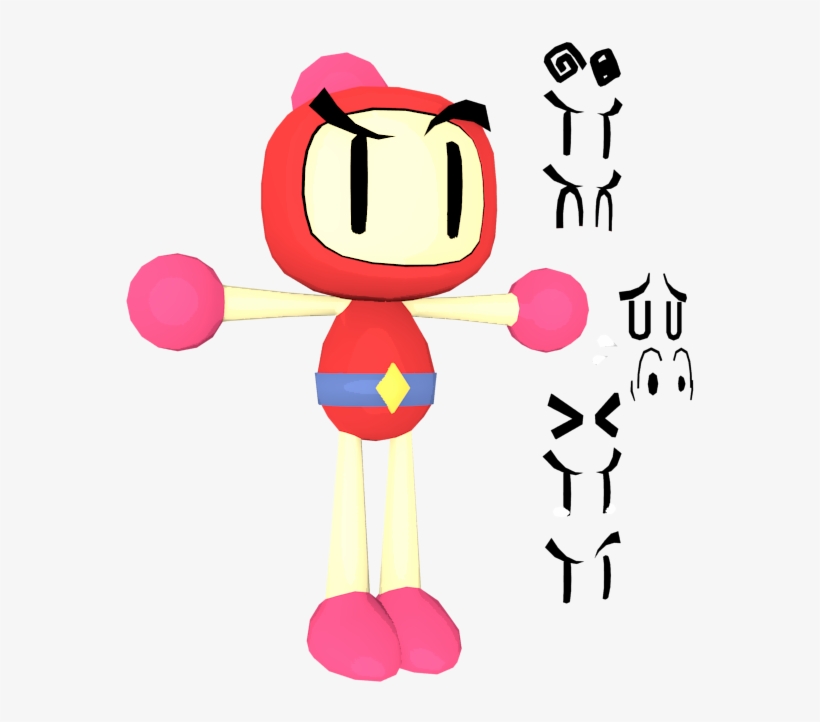 Download Zip Archive - Super Bomberman R Red, transparent png download