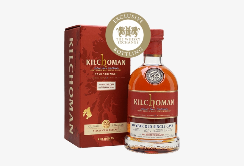 Kilchoman 2007 Single Sherry Cask Twe Exclusive Bottle - Kilchoman 2011 Sherry Butt, transparent png download