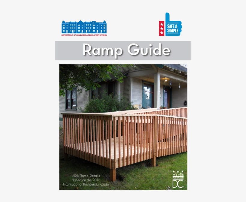 Ramp Guide Cover - Wheelchair Ramp, transparent png download