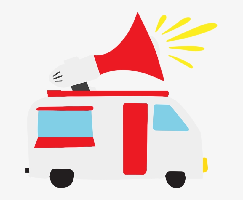 Get Your Audience Talking With A Custom Vehicle Designed - Roaming Hunger, transparent png download