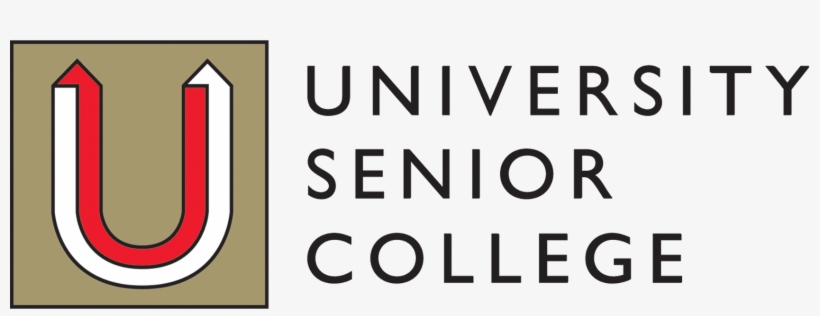 Usc Logo Colour Black Text - University Senior College Adelaide, transparent png download
