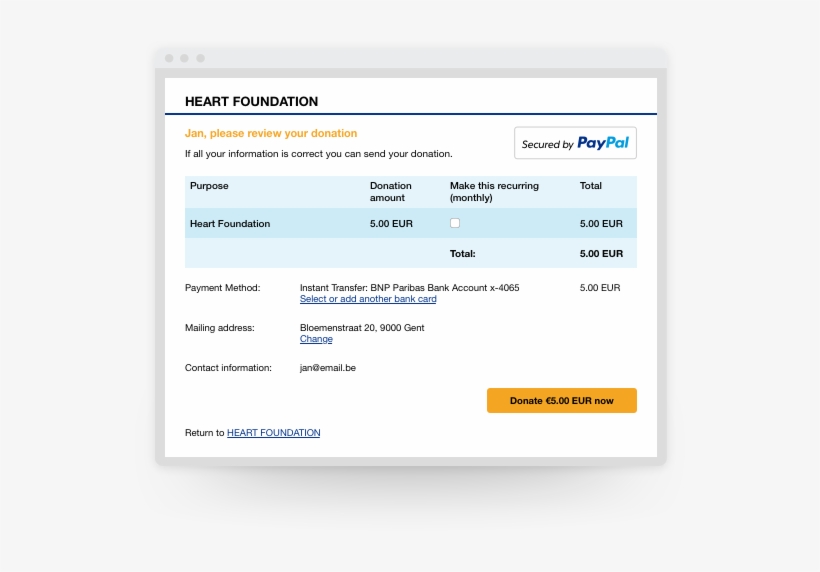 Steps-flow - Paypal, transparent png download