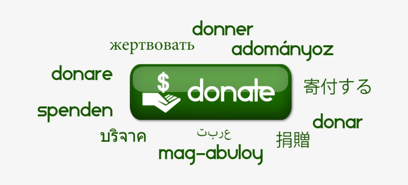 Donate Button - Dental Art, transparent png download