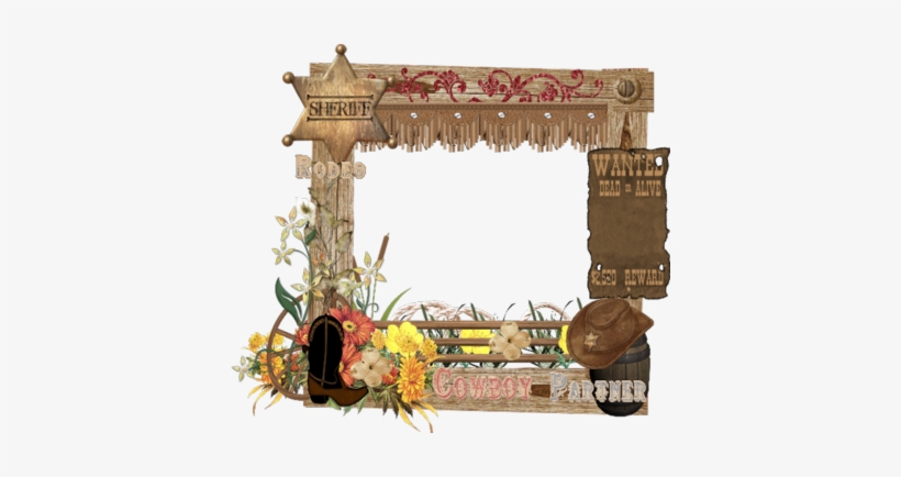 Photo Gallery Of - Western Photo Frame Png, transparent png download