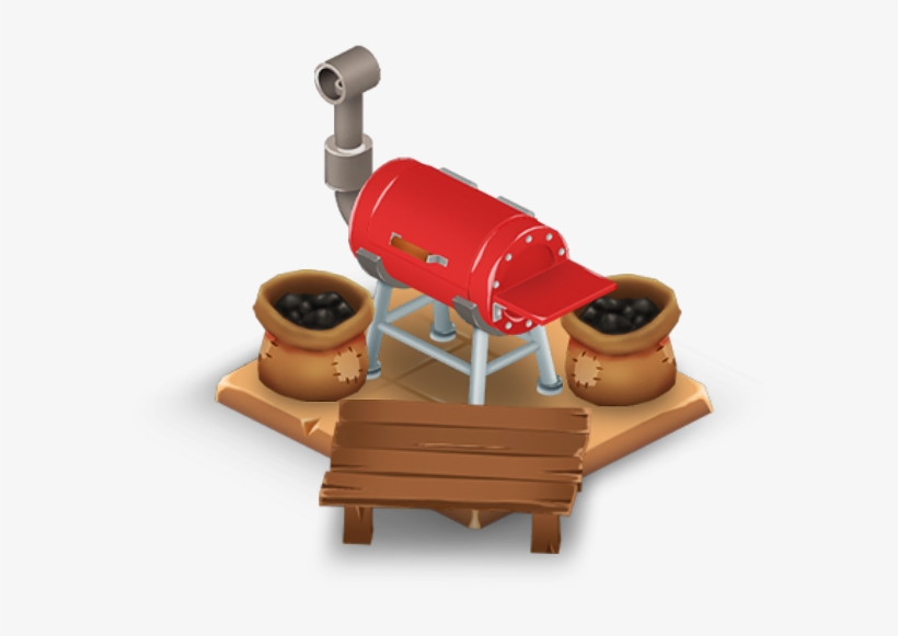 Bbq Grill - Hay Day Bbq Grill, transparent png download