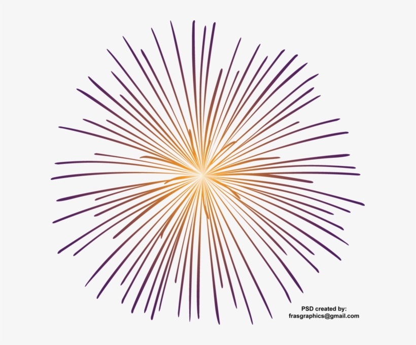 Fireworks Purple Hi - Fireworks Vector Image Png, transparent png download