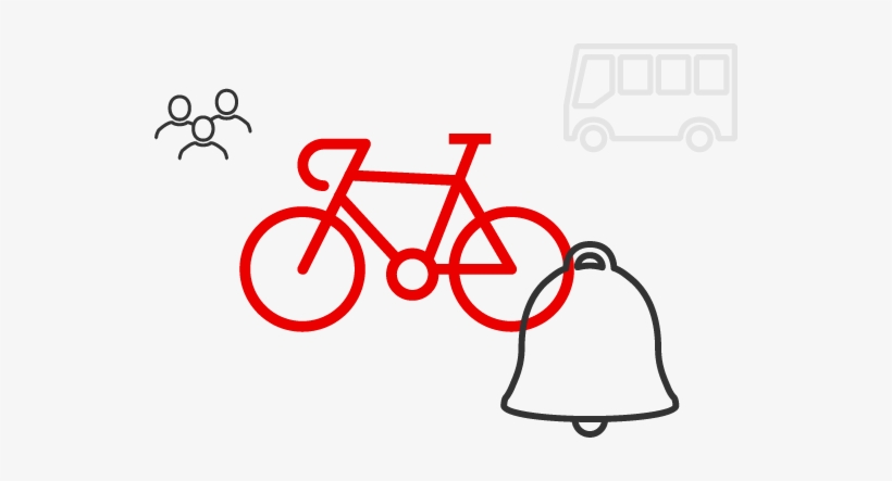 Racing Bicycle (icon / Pictogram / Round Ornament, transparent png download