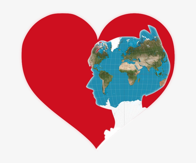 Women In Red World Logo 2 - Earth From Space Europe And Africa, transparent png download