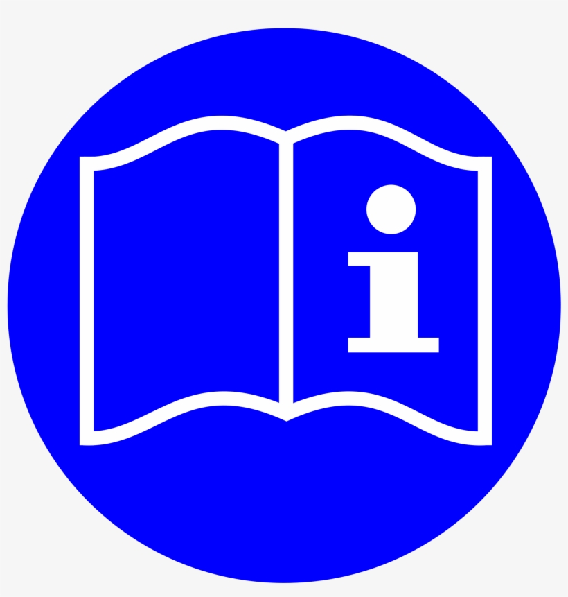 Gebrauchsanweisung Beachten Nicht Din Ohne Rand - Bedienungsanleitung Symbol, transparent png download