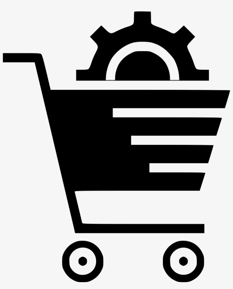 E Commerce Services Solution Cart Online Shopping Settings - E Commerce Icon Png, transparent png download