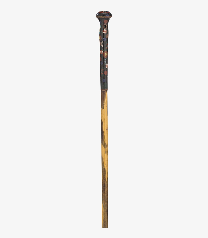 Cloisonné Enamel Cane - Bamboo Flute, transparent png download