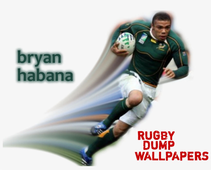 Rugby Wallpapers For Desktop - Bryan Habana, transparent png download