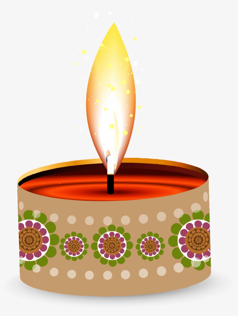 Diwali Oil Lamp - Diwali, transparent png download