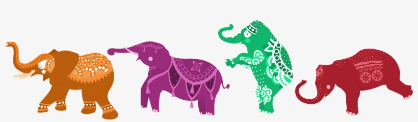 Greeting Cards Diwali Elephant - Diwali Elephant, transparent png download