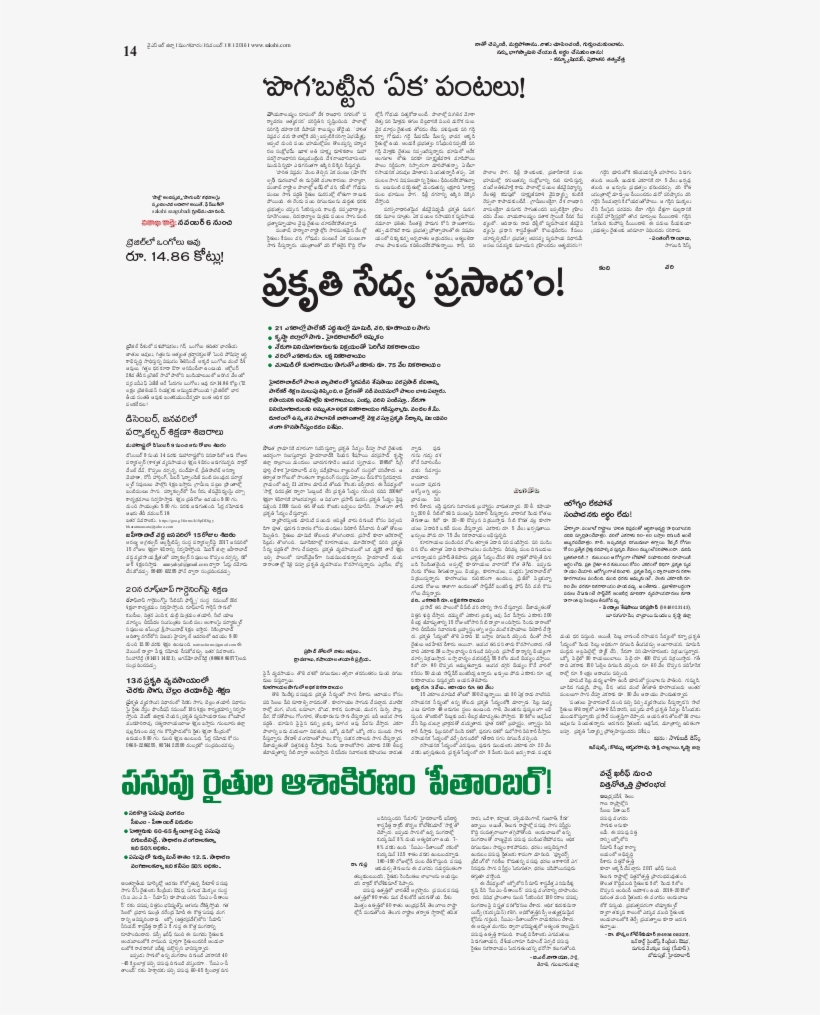 Sakshi Telugu Daily Andhra Pradesh, Tue, 8 Nov - Sakshi, transparent png download