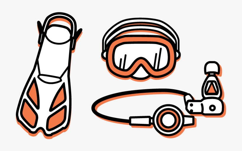 Scuba - Snorkeling, transparent png download