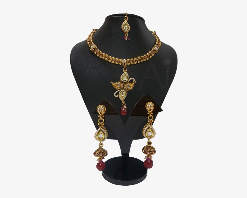 Kundan Jewellery- The Most Preferred Among Online Indian - Pendant, transparent png download