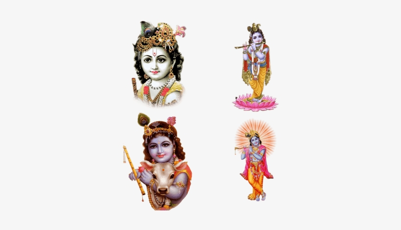 Lord Krishna Png Source - Happy Janmashtami Wishes Image In Hindi, transparent png download