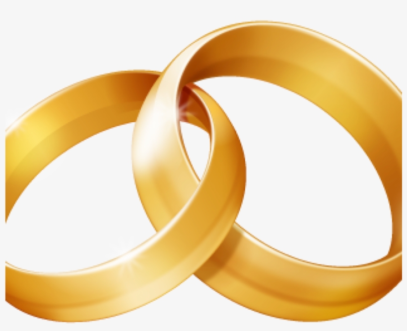 Wedding Bands Image Huge Freebie Download - Goldhochzeits-oder Verlobungs-gruß-karte Grußkarte, transparent png download