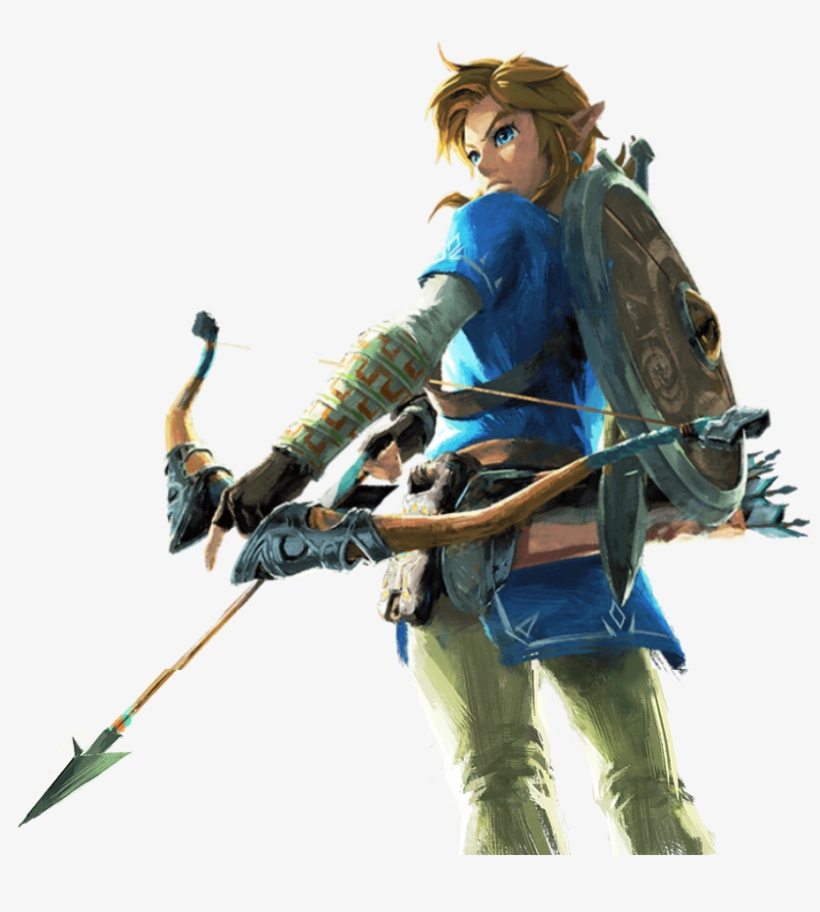 Gallery - Breath Of The Wild Link, transparent png download