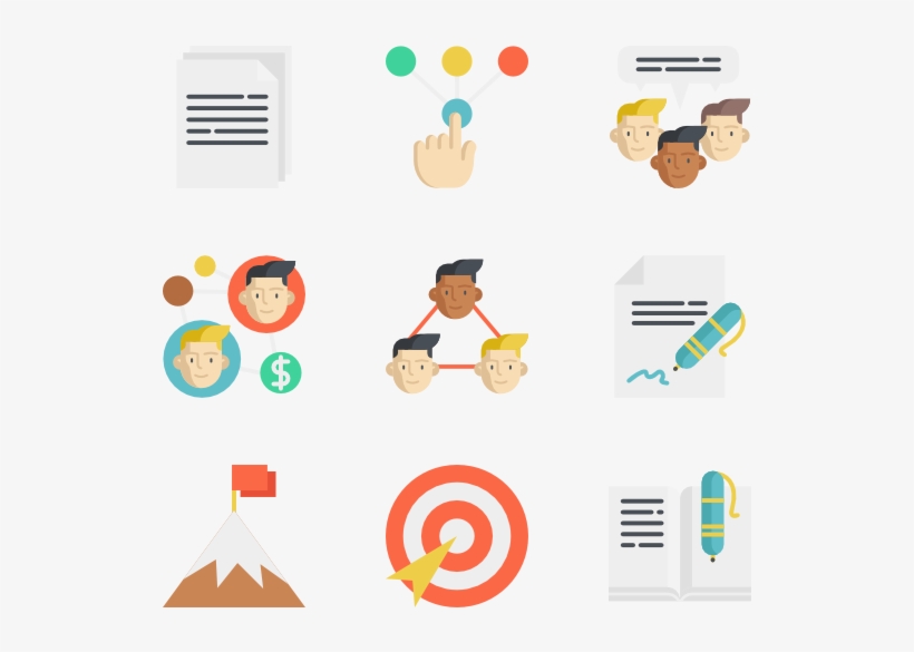 Clipart Transparent Library Icons Free Business - Contract, transparent png download