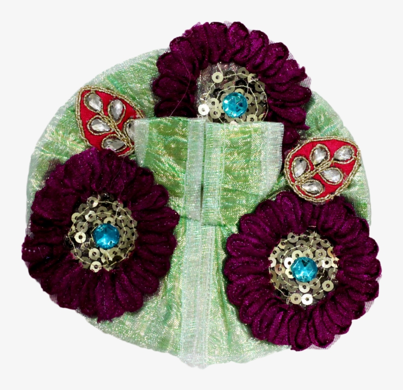 Green & Megenta Ladoo Gopal Poshak - Gopal, transparent png download