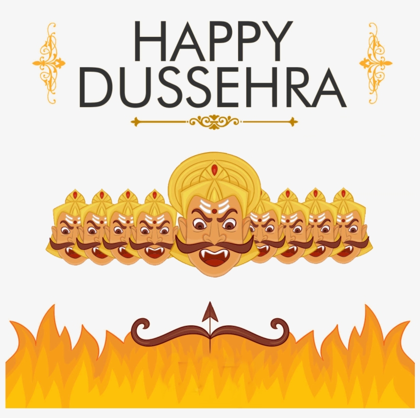 Dussehra Png File - Dussehra Health Quotes, transparent png download