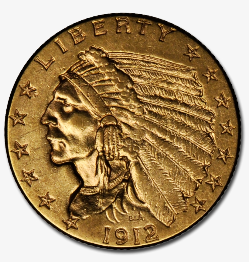 Picture Of $2 - Gold, transparent png download