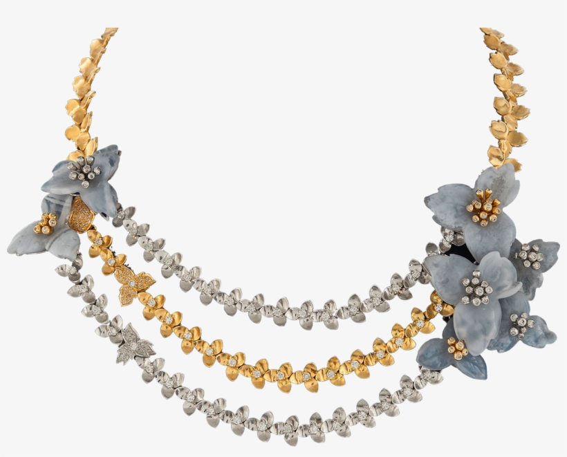 Roses Of Love - Rubies Beads Chains Models, transparent png download