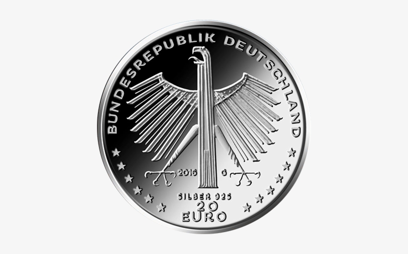 20 Euro Germany Silver 2016 Otto Dix R - 10 Euro Note, transparent png download