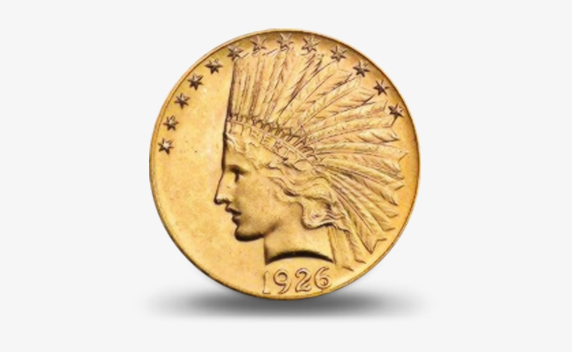 $10 Gold Indian - United States Of America, transparent png download