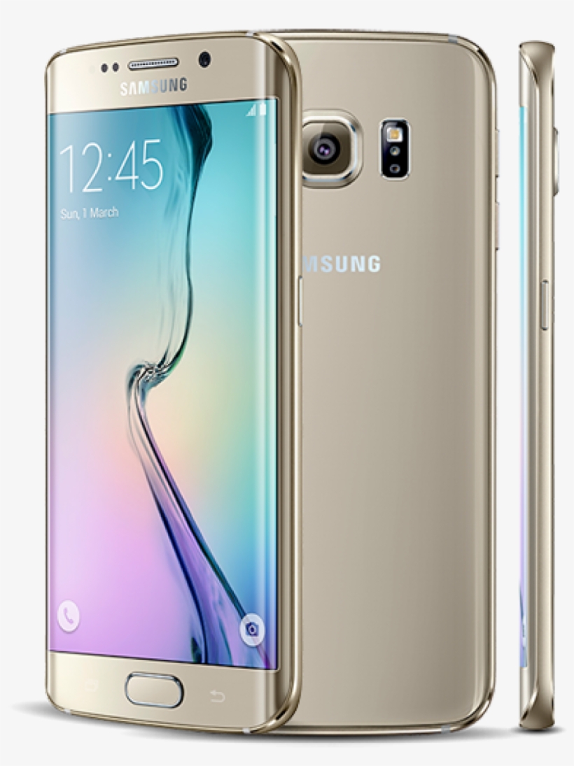 Samsung - Samsung Galaxy S6 Edge 64 Gb, transparent png download