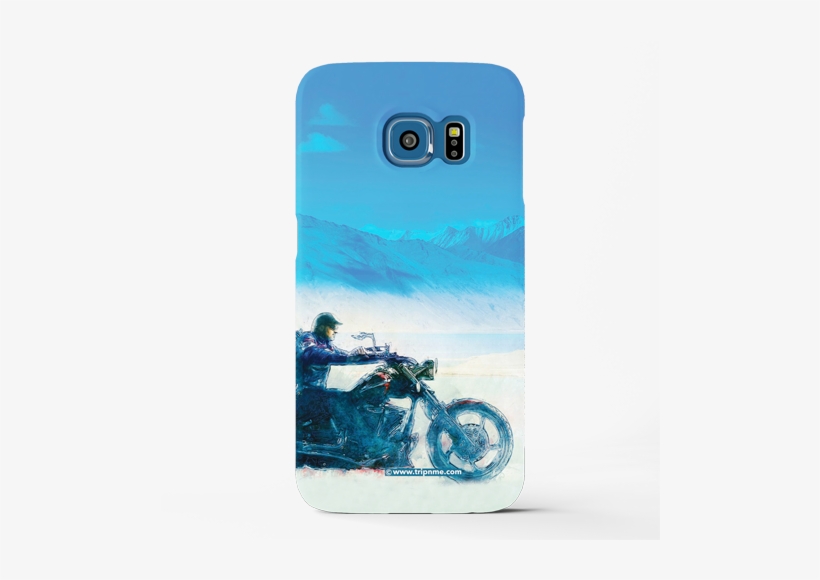 Mobile Case For Samsung Galaxy S6 Bike Lake - Iphone, transparent png download