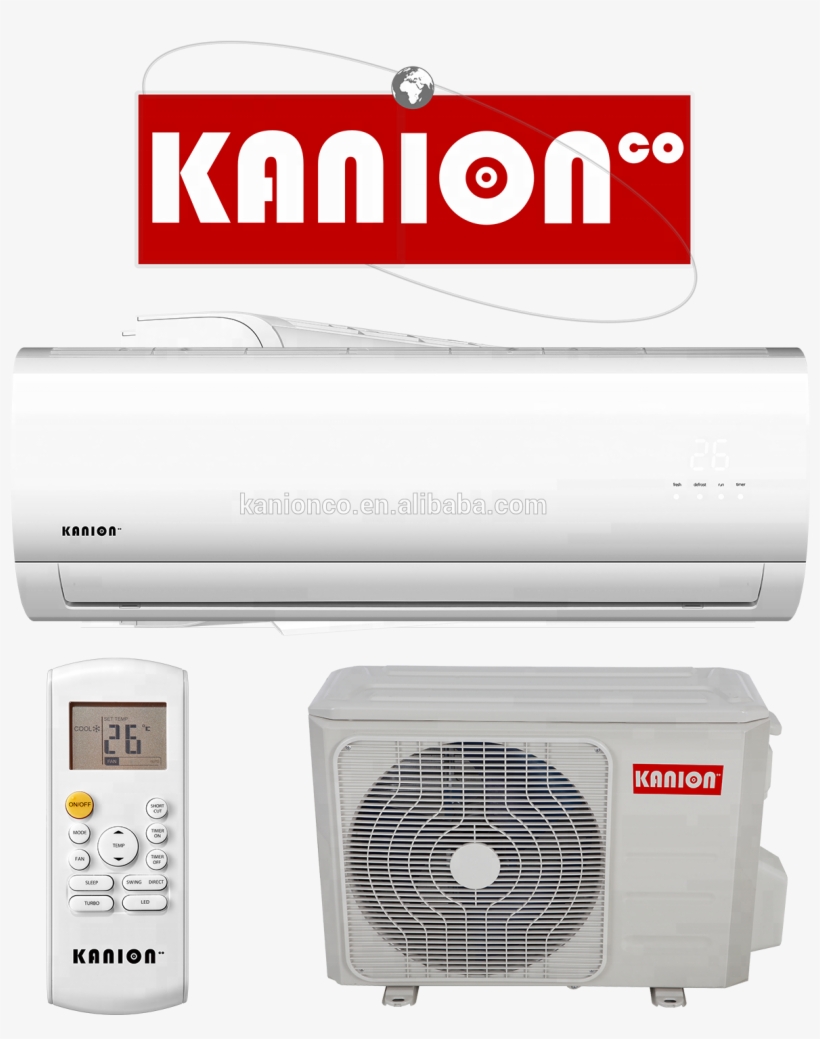 Kanion Mini Split Ac 1ton 12000btu Inverter Wall Split - Kanion Air Condition, transparent png download