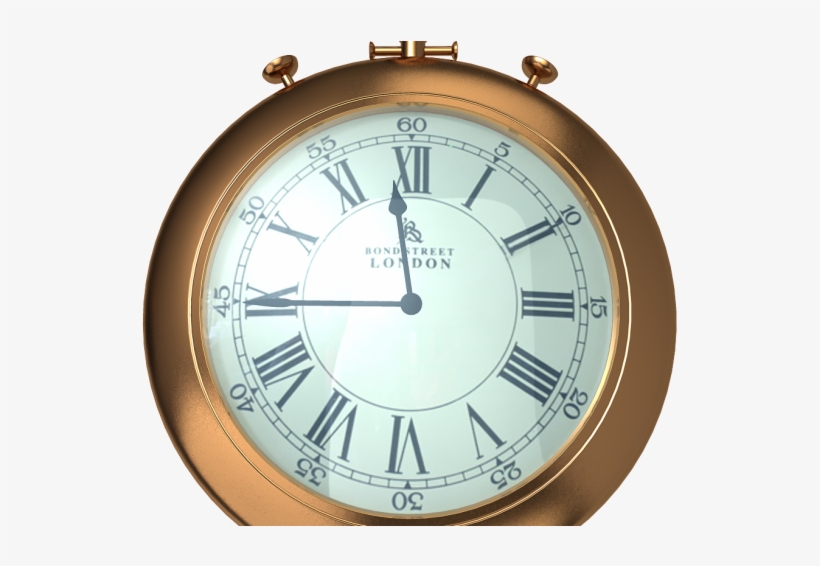 Vintage Station Clock Png - Clock, transparent png download