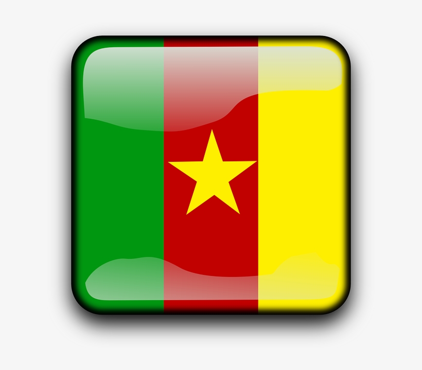 Cameroon Flag Free Png Image - Pais De Camerun Bandera, transparent png download
