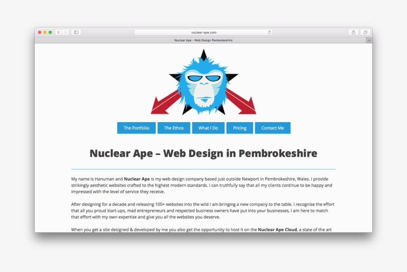 Nuclear Ape Website - Nuclear Ape, transparent png download