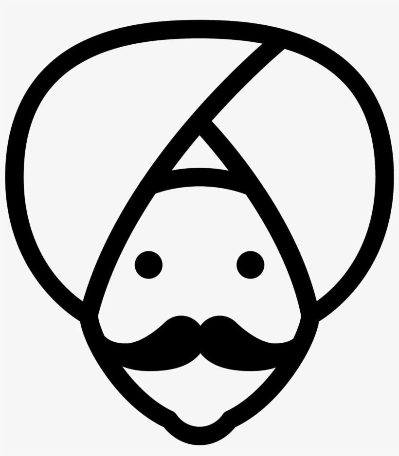 Sikh Turban Background Png - React Native Logo Png, transparent png download